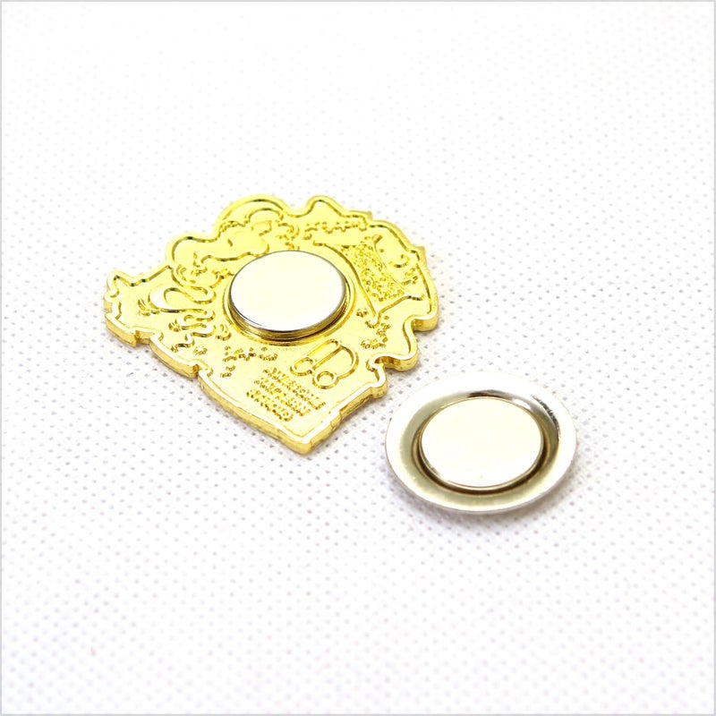 Awesome Pattern Studio Needle Minder Set - Aladdin and Jasmin Castle Magnetic Needle Minder + 2 Needle Threaders + Crane Scissors. Enamel Pin for Cross Stitch, Embroidery and Craft - Image 5
